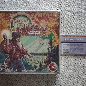 Family GAME~Fool's Gold~Dice/Mining +Snowdonia PROMO North Pole/Stockyards 2017